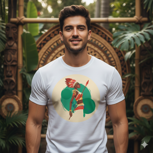 Veer Nari T-Shirt | Adivasi Warrior Girl Graphic Tee – Morluga