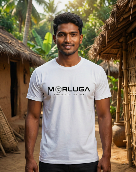 Morluga Signature Tribal T-Shirt | Cotton Graphic Tee